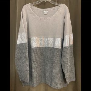 Venus Color Block Sweater 2XL
